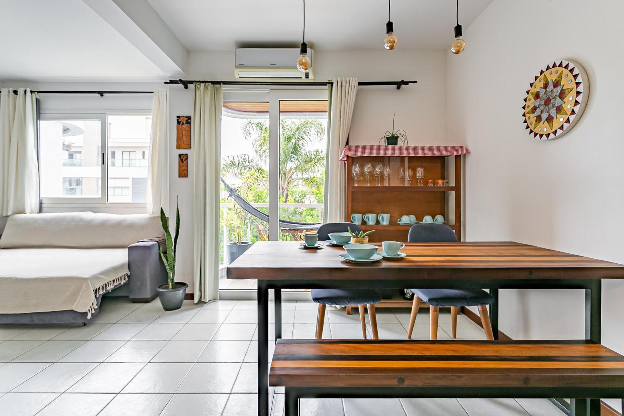 Apartamento Top No Novo Campeche, Completo, Luminoso, A 50 M Da Praia Флорианополис Экстерьер фото